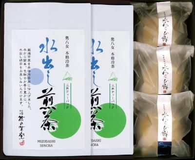 水出し煎茶・水わらび餅