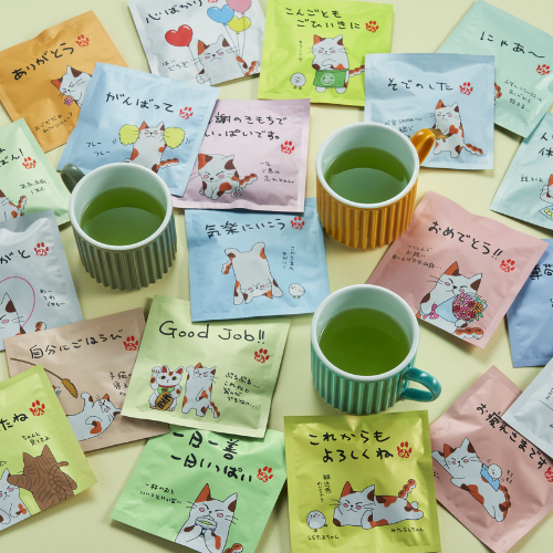 にゃんこの気持ち(煎茶ティーバッグ)