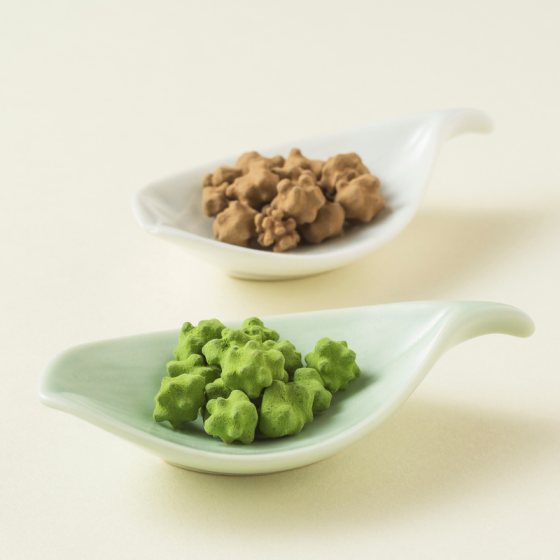 大人の金平糖 ギフト 抹茶・ほうじ茶詰合せ(白箱)各 30ｇ