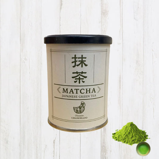 抹茶　-白-　30ｇ缶入り