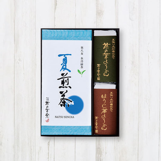 夏煎茶・ようかん2種詰合せ