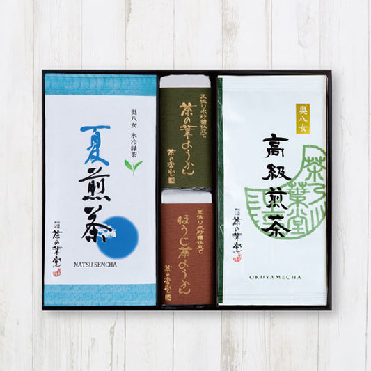 夏のあじわい茶・ようかん詰合せ