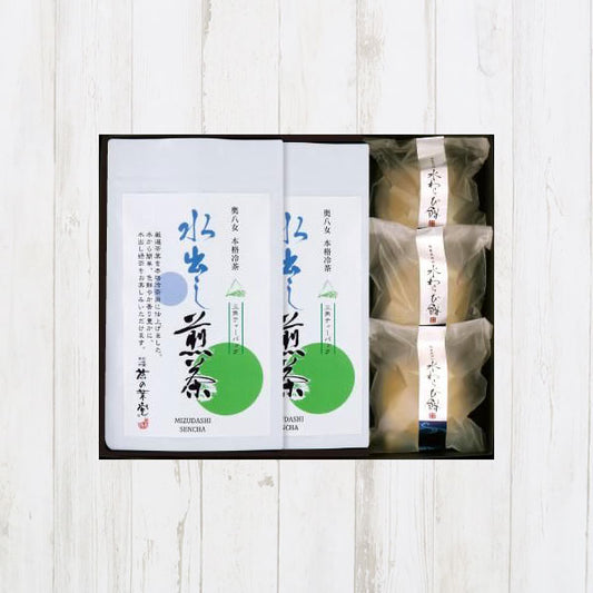 水出し煎茶・水わらび餅